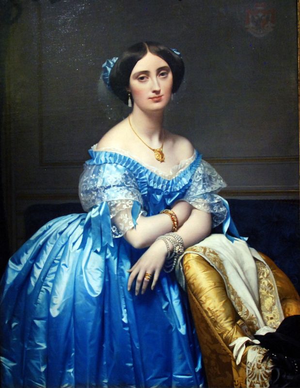 29A Josephine-Eleonore-Marie-Pauline de Galard de Brassac de Bearn - Jean Auguste Dominique Ingres 1851-53 - Robert Lehman Collection Metropolitan Museum Of Art